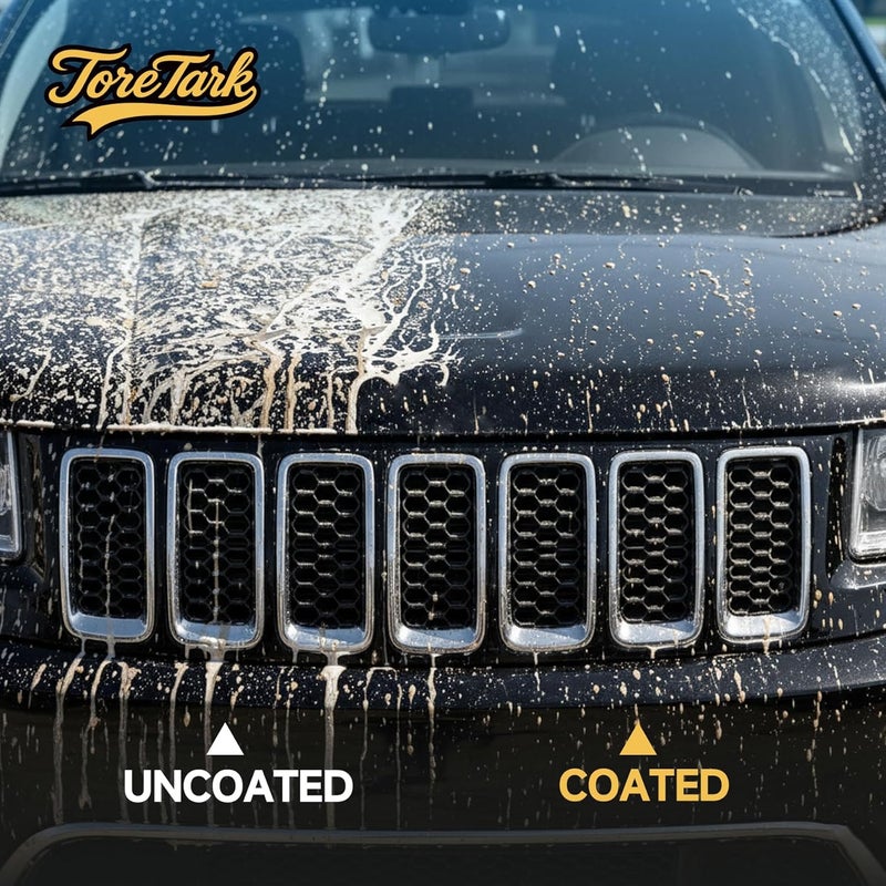 toretark Real Ceramic Coating for Cars Polish (16 Fl Oz), Unmatched Shine Car Wax Coating Spray, No Pungent Smell, Quick Detailer Spray Wax, Lasts 50+ Washes Car Paint Sealant - Image 2